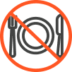 no eat icon